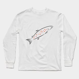 fish with caviar Long Sleeve T-Shirt